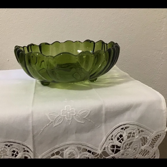 Antique vintage glass bowl - Picture 1 of 5